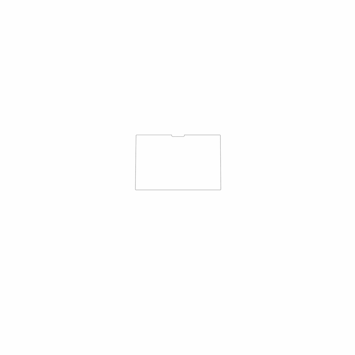 dipos Displayschutz für TULPAR T6 V3.8.1 16 Zoll, mattierte Oberfläche, geringe Dicke und perfekte Passform