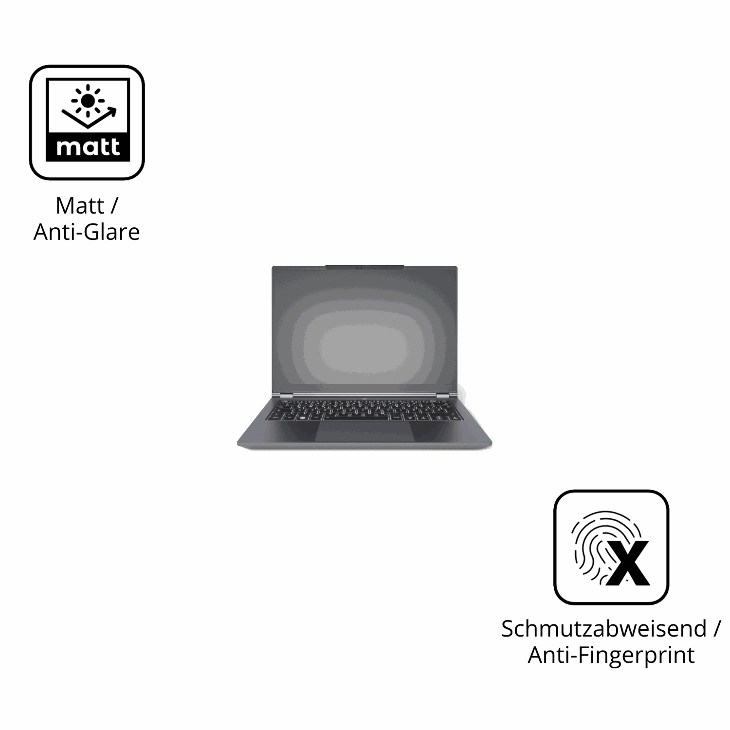 9H Hartbeschichtete, flexible Folie passend zugeschnitten für tuxedoinfinitybook pro 14 gen 10