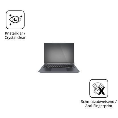 Flexible TPU-Folie passend zugeschnitten für tuxedoinfinitybook pro 14 gen 10, vollständige Abdeckung