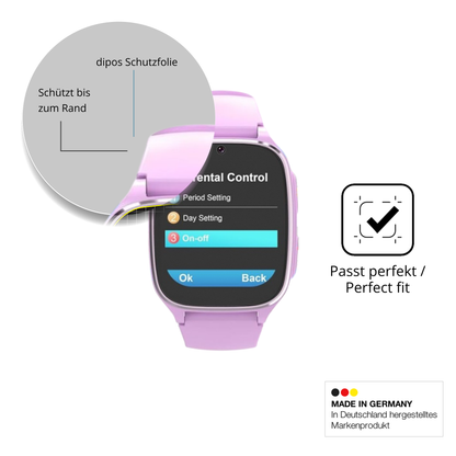Besonders flexibler Displayschutz mit Anti-Shock-Schicht im Materialmix