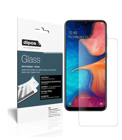 1x 9H Schutzfolie matt für Samsung Galaxy A20 Panzerfolie