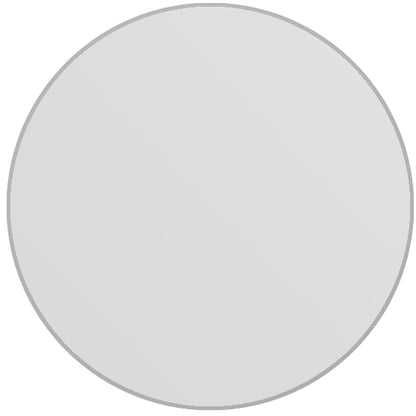 dipos Displayschutz für Uhr 59.5 mm Durchmesser, mattierte Oberfläche, geringe Dicke und perfekte Passform