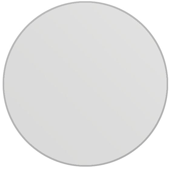 5x Schutzfolie matt für Uhr 46.5 mm Durchmesser Display-Schutzfolie