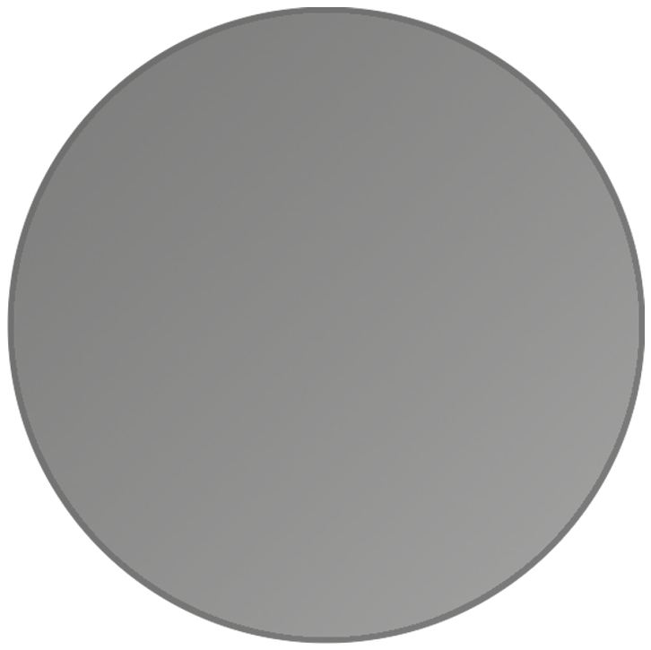 Blickschutzfolie für Uhr 56.5 mm Durchmesser matt Schutzfolie Privacy