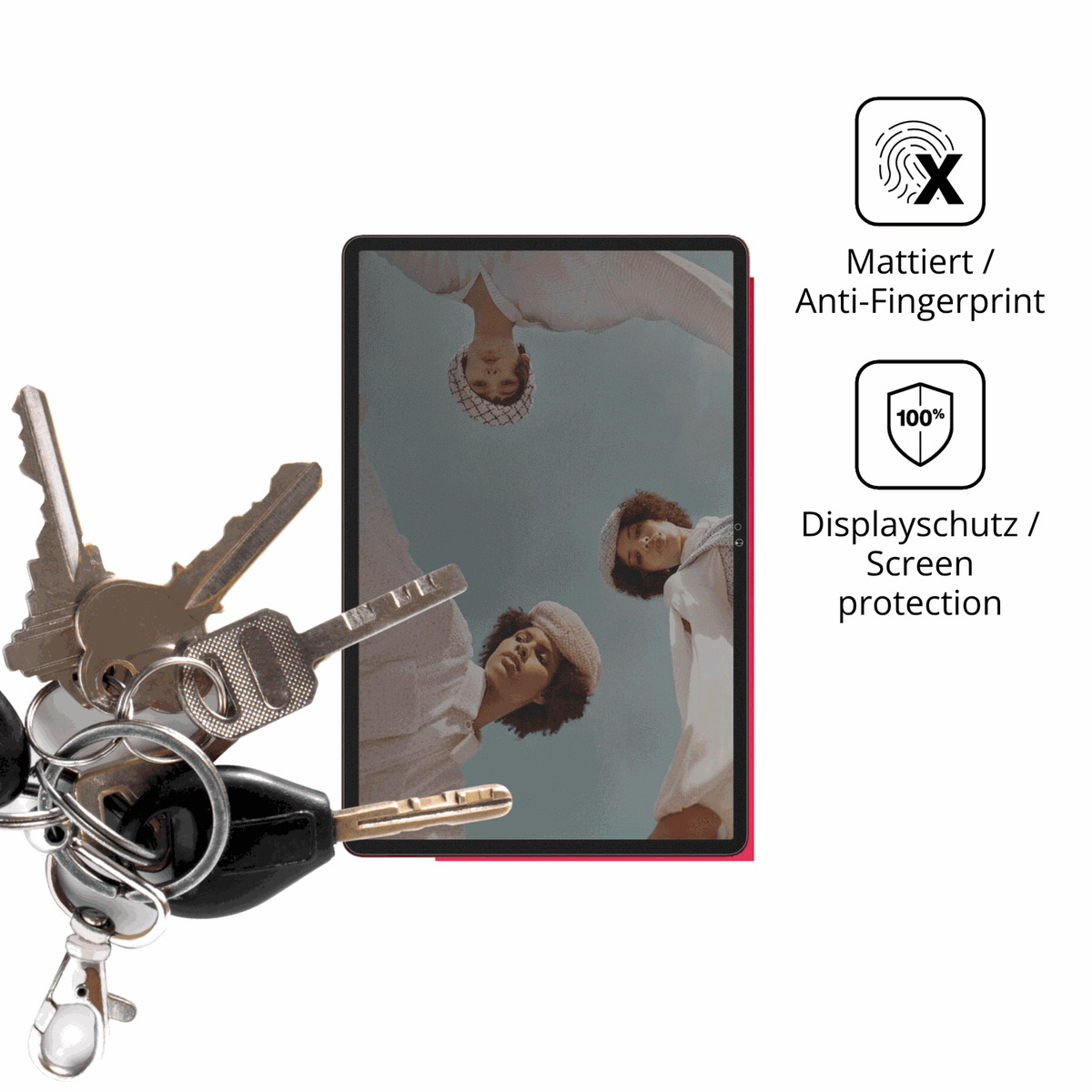Blickschutzfolie für UJJ U7 11 Zoll matt Schutzfolie Privacy