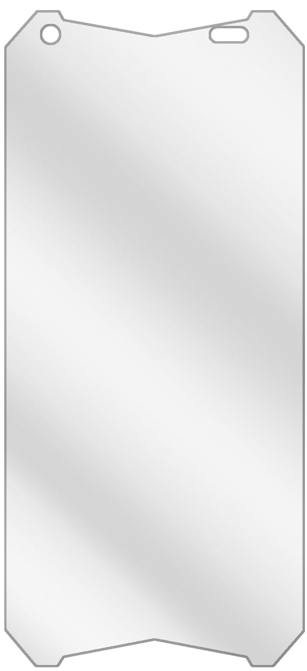 dipos Displayschutz für Ulefone Armor 3W, transparente Oberfläche, geringe Dicke und perfekte Passform