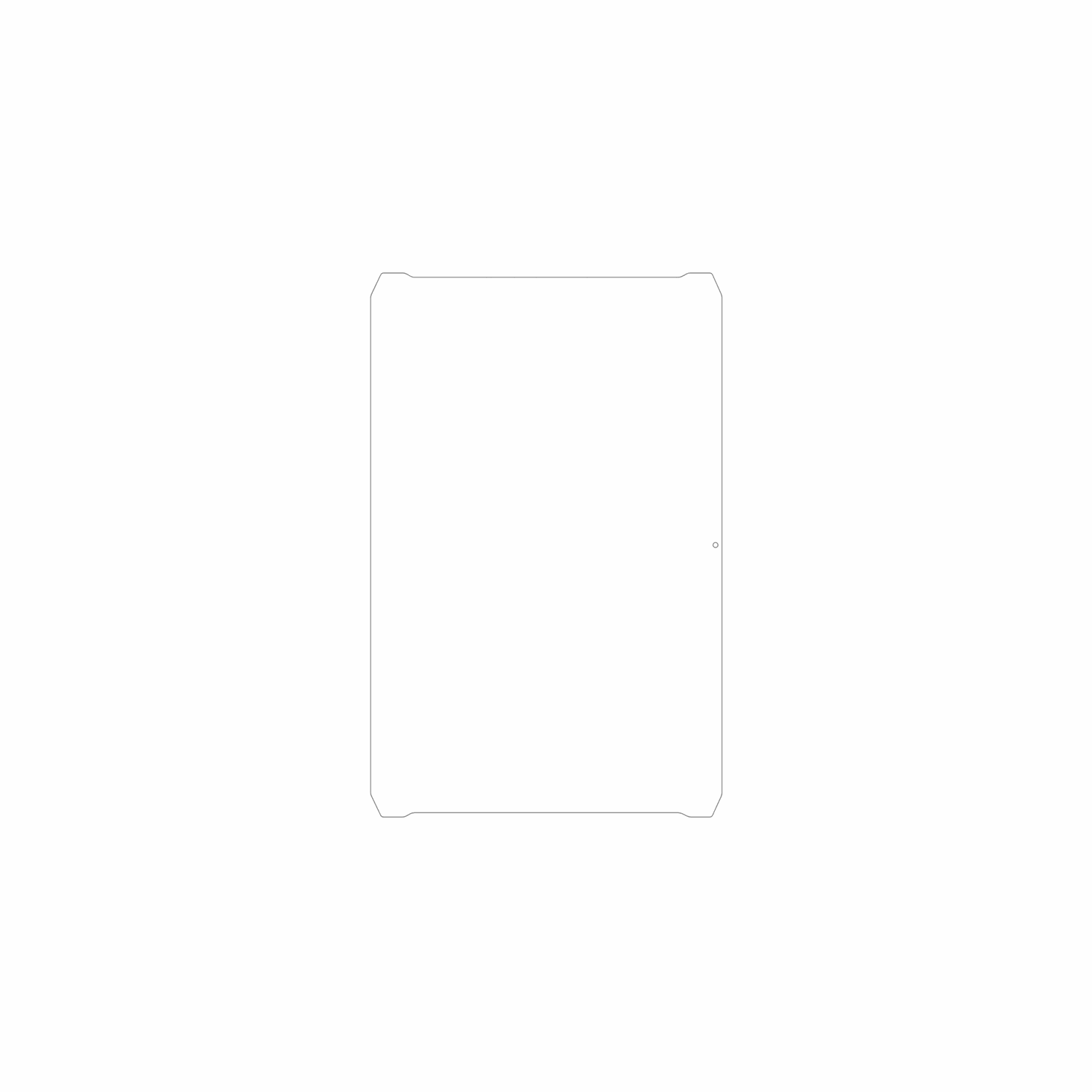 dipos Displayschutz für Ulefone Armor Pad 5 Pro, mattierte Oberfläche, geringe Dicke und perfekte Passform