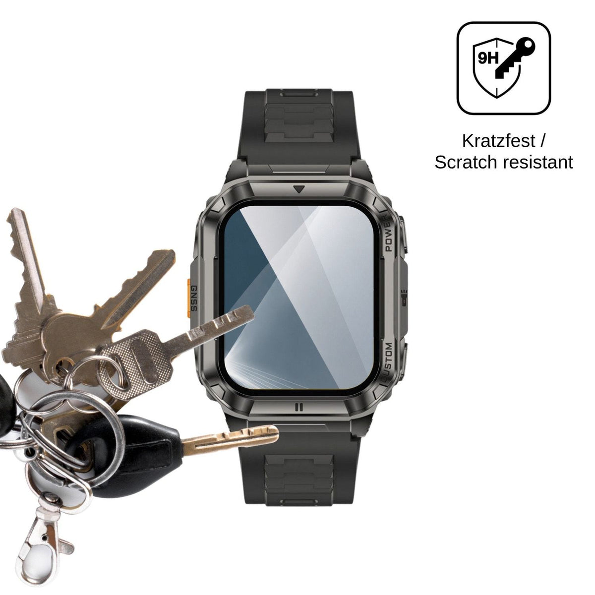 2x 9H Schutzfolie für Ulefone Armor Watch Ultra Panzerfolie