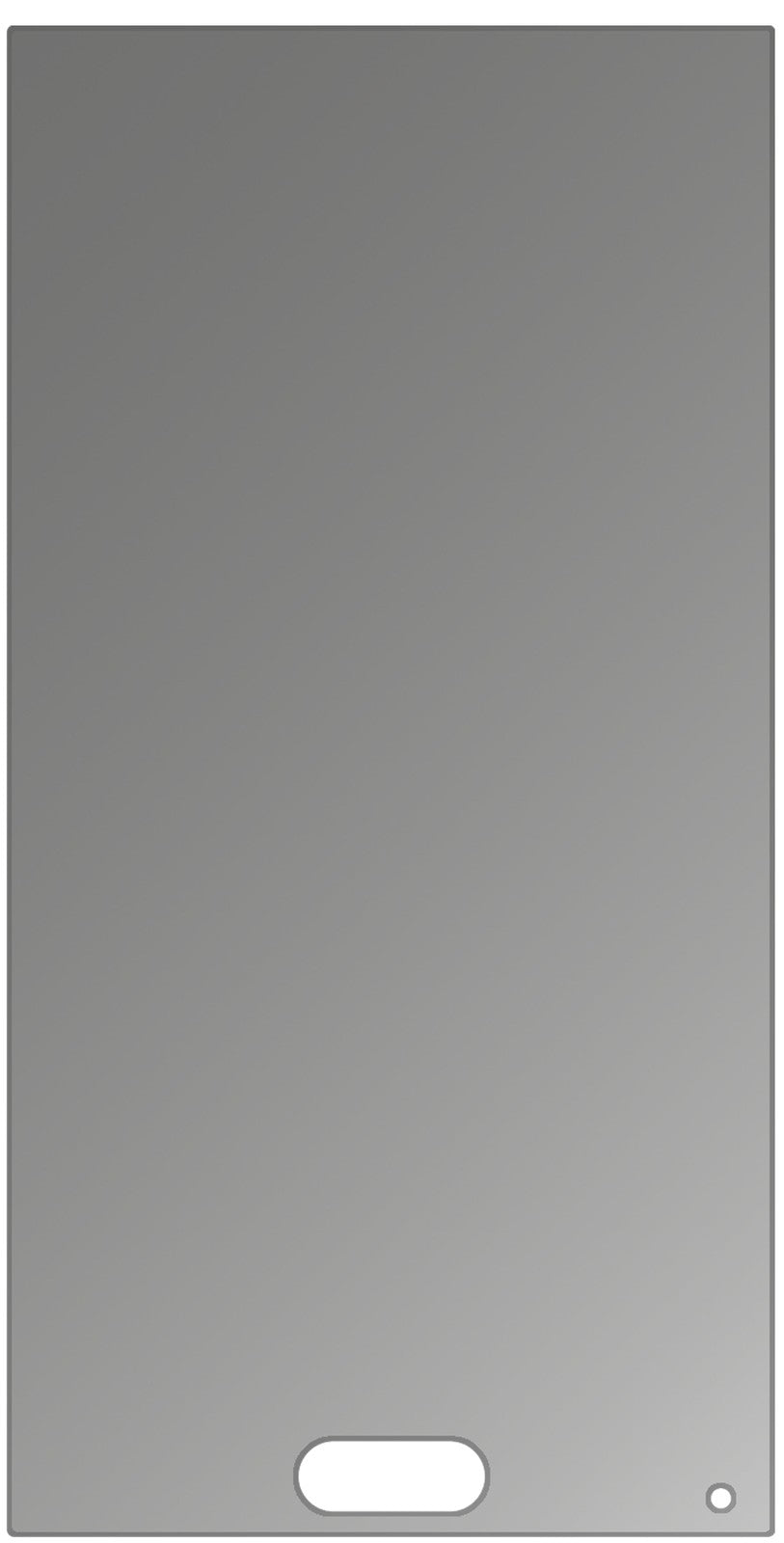 dipos Displayschutz für Ulefone F1, mattierte Oberfläche, Blickschutzfilter und perfekter Passform