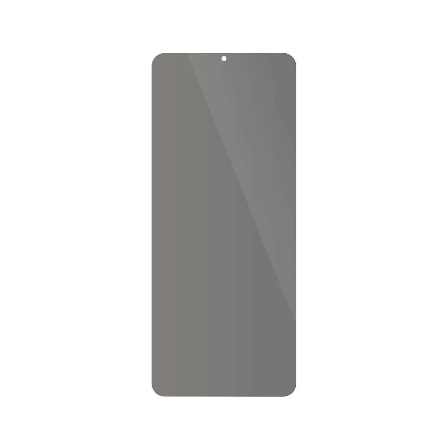 dipos Displayschutz für Ulefone Note 12P, mit Blickschutzfilter und perfekter Passform auch für die Rundungen
