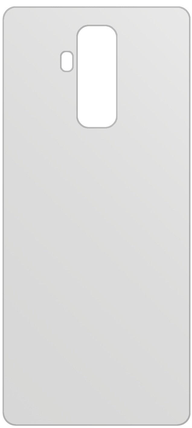 dipos Displayschutz für Ulefone T2 Rückseite, mattierte Oberfläche, geringe Dicke und perfekte Passform