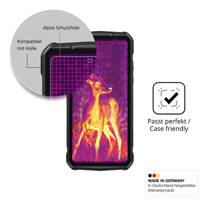 4x Schutzfolie matt für Ulefone Armor 29 Pro Display-Schutzfolie