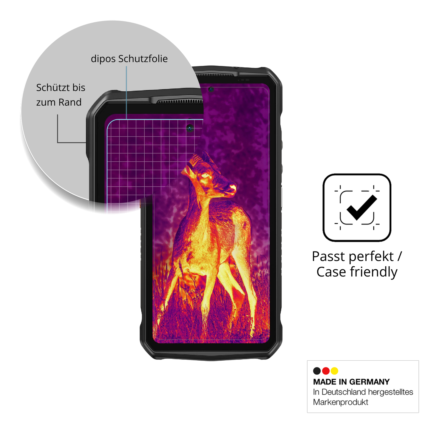 2x 9H Schutzfolie für Ulefone Armor 29 Pro Panzerfolie