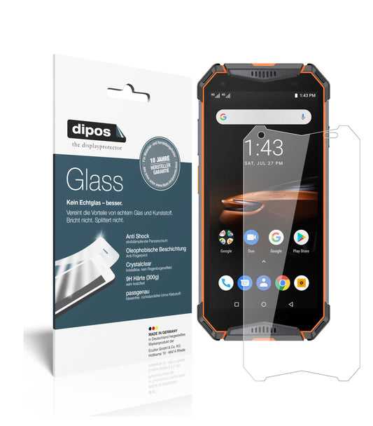 Perfekte Passform und ultimative Qualität: Unser 9H Panzerglas bietet Schutz für Ulefone-Armor 3W