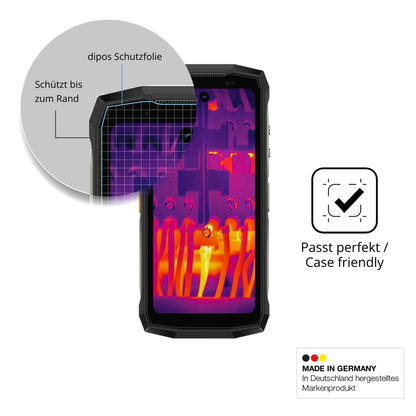 Besonders flexibler Displayschutz mit Anti-Shock-Schicht im Materialmix