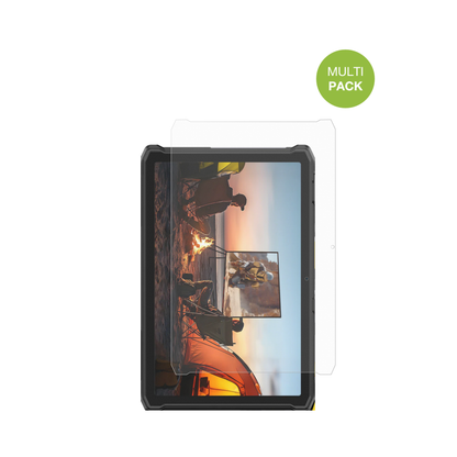 ulefonearmor pad 5 ultra mit aufgebrachter dipos Displayschutzfolie, die lästige Fingerabdrücke minimiert