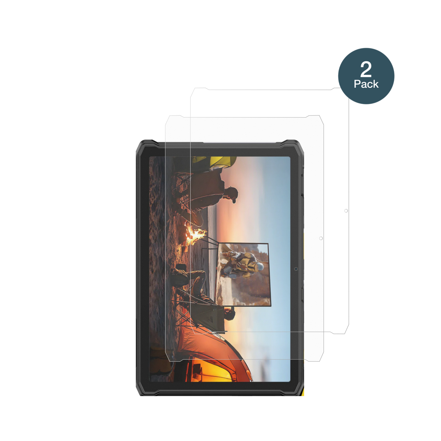 ulefonearmor pad 5 ultra mit aufgebrachter dipos Panzerfolie, die lästige Fingerabdrücke minimiert