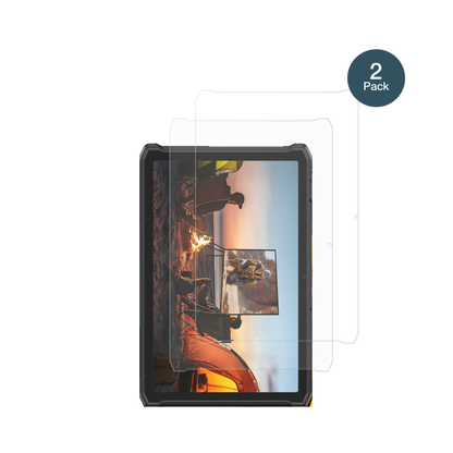 ulefonearmor pad 5 ultra mit aufgebrachter dipos Panzerfolie, die lästige Fingerabdrücke minimiert