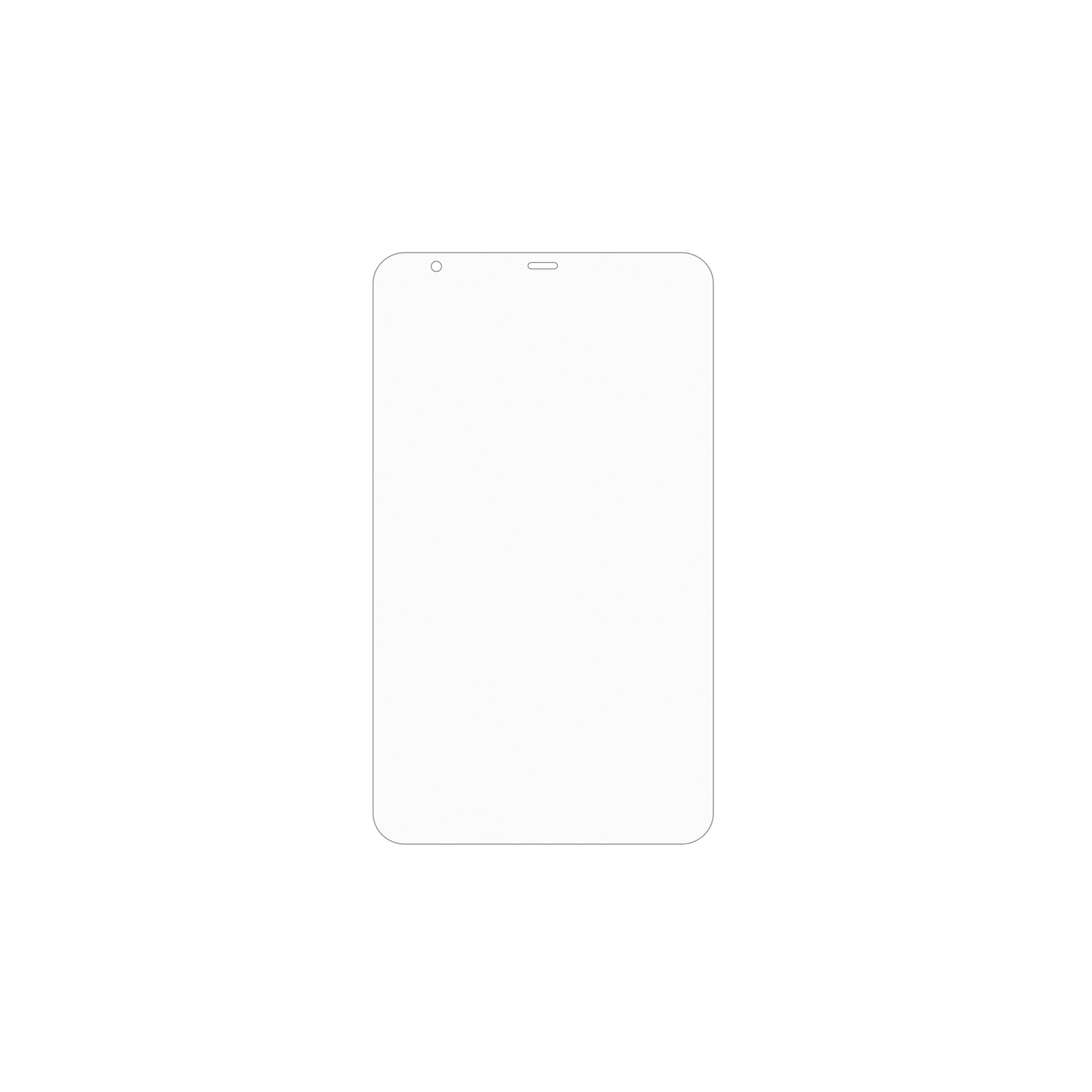 dipos Displayschutz für Ulefone RugKing Pad Pro, mattierte Oberfläche, geringe Dicke und perfekte Passform