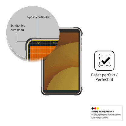 Schutz gegen Kratzer auf dem Ulefone RugKing Pad Pro Glas durch Schlüssel oder Ähnliches