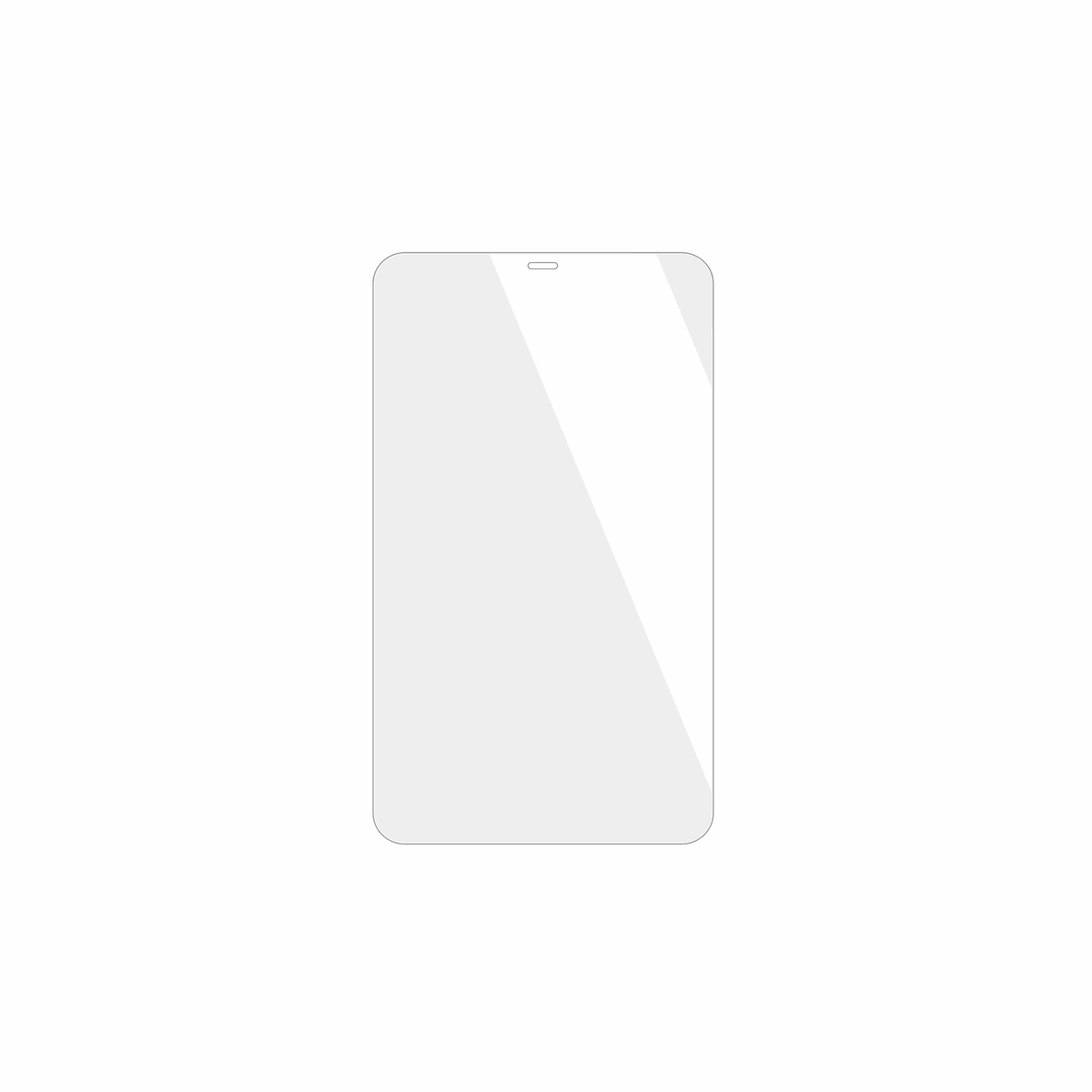 dipos Displayschutz für Ulefone RugKing Pad Pro, transparente Oberfläche, geringe Dicke und perfekte Passform