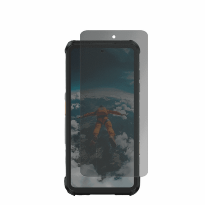 UlefoneRugOne Xever 7 Pro mit aufgebrachtem dipos Displayschutz, der seitliche Einblicke blockiert