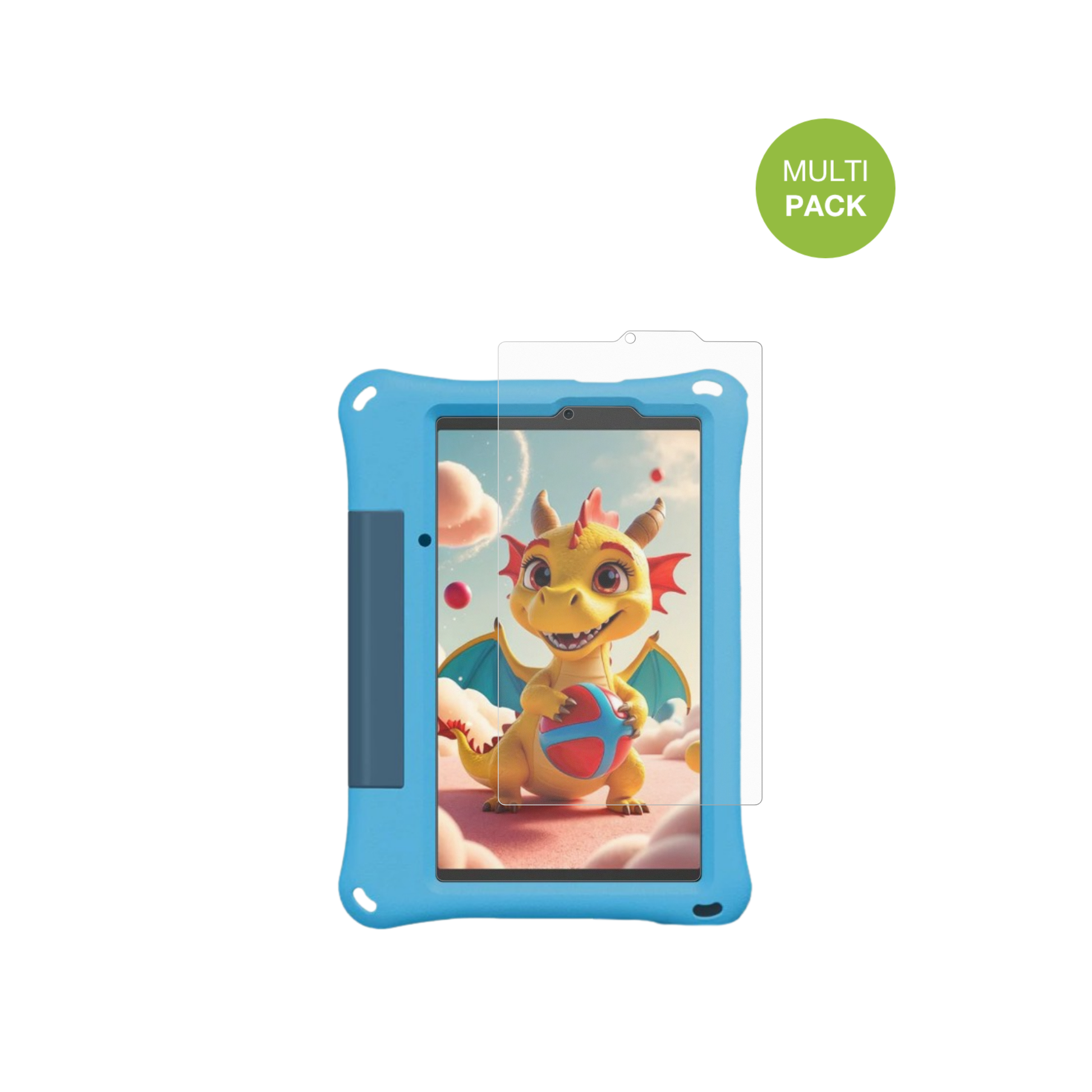ulefonetab a9 pro kids mit aufgebrachter dipos Displayschutzfolie, die lästige Fingerabdrücke minimiert