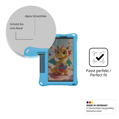 Schutz gegen Kratzer auf dem ulefonetab a9 pro kids Glas durch Schlüssel oder Ähnliches