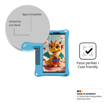 Besonders flexibler Displayschutz mit Anti-Shock-Schicht im Materialmix