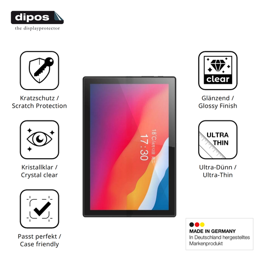 Displayschutz hergestellt in Deutschland, höchste Qualität made in Germany