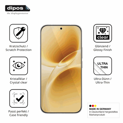 Displayschutz hergestellt in Deutschland, höchste Qualität made in Germany