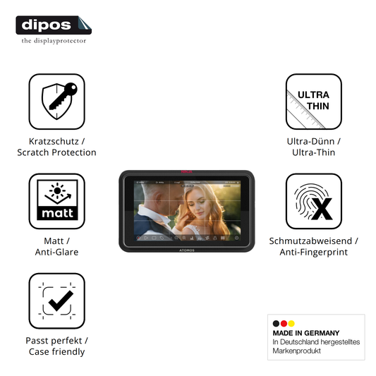 Displayschutz hergestellt in Deutschland, höchste Qualität made in Germany