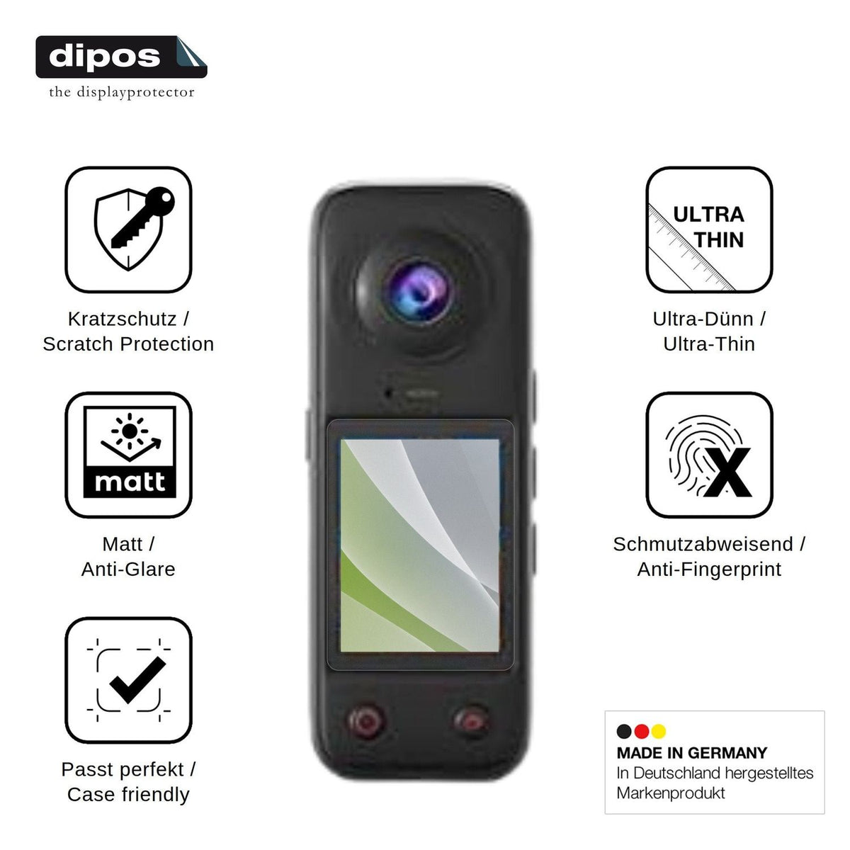 4x Schutzfolie matt für BLKE S X5 Pro Display-Schutzfolie