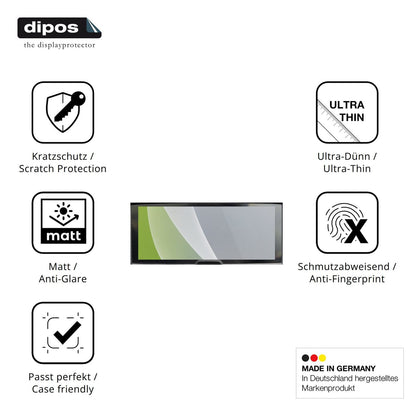 Displayschutz hergestellt in Deutschland, höchste Qualität made in Germany