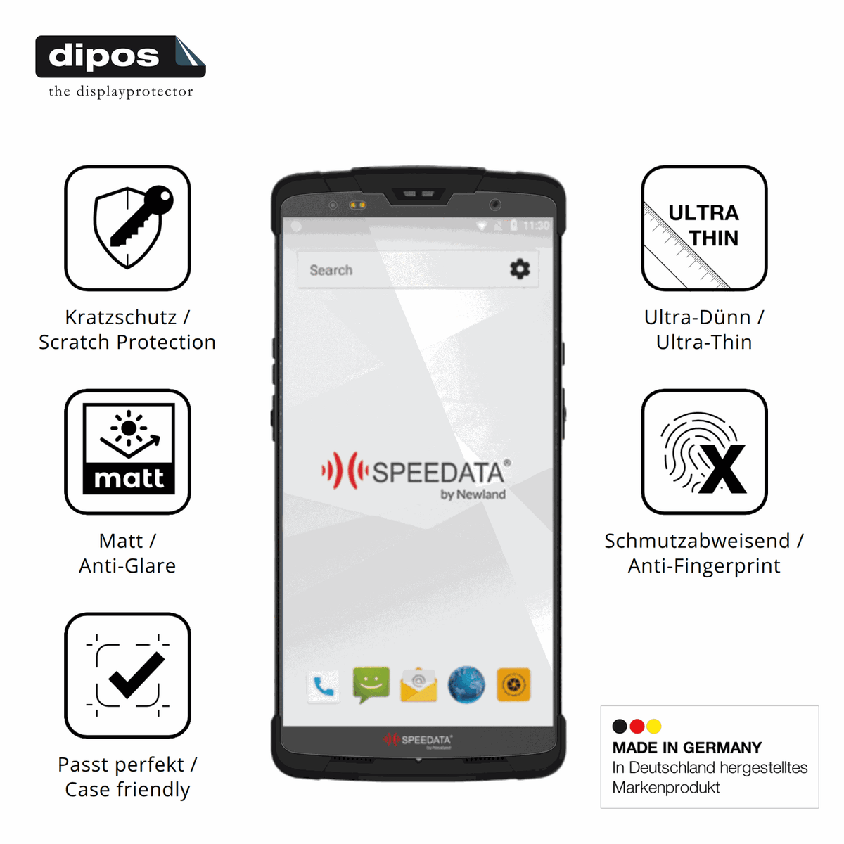 Displayschutz hergestellt in Deutschland, h�chste Qualit�t made in Germany