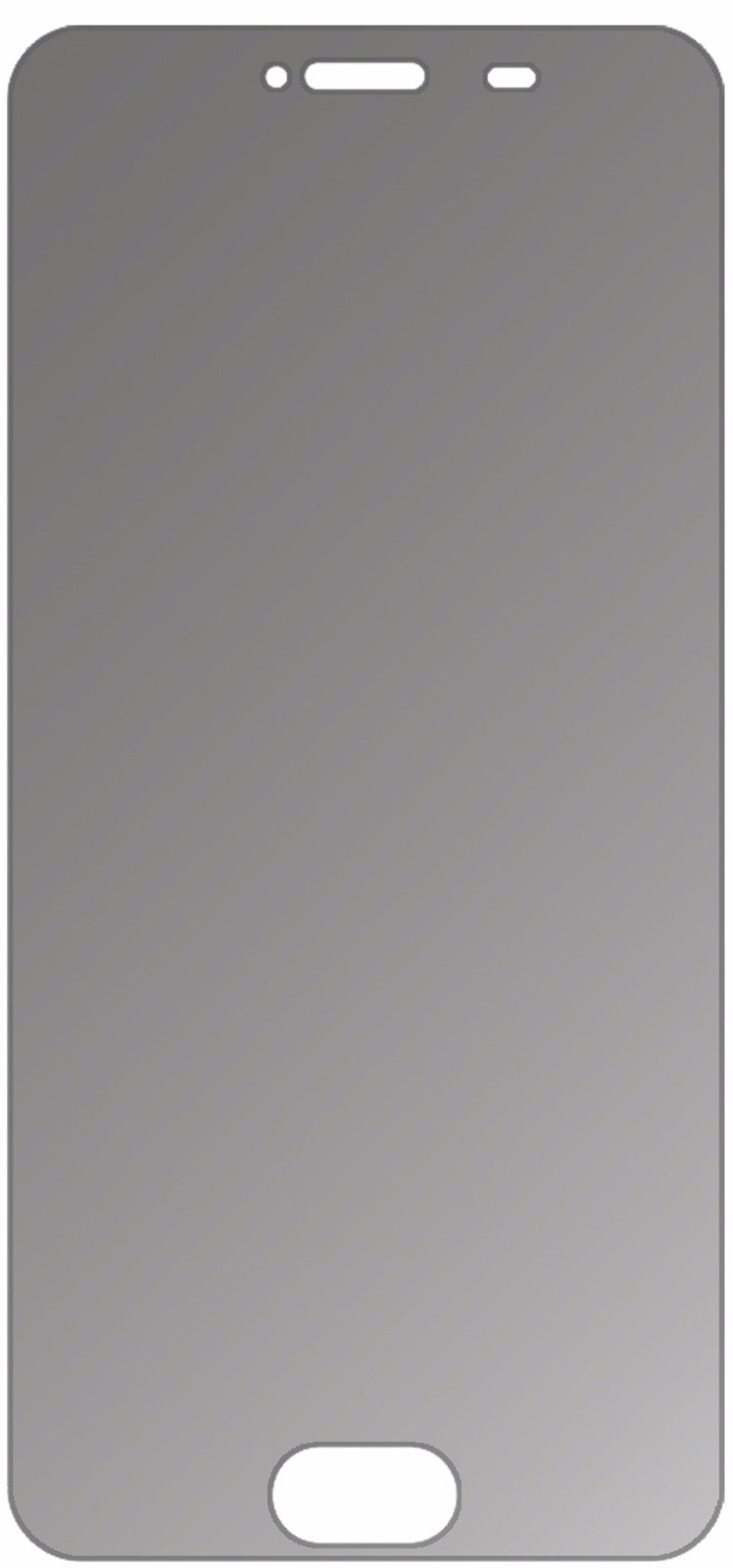 dipos Displayschutz für UMI Z, mattierte Oberfläche, Blickschutzfilter und perfekter Passform