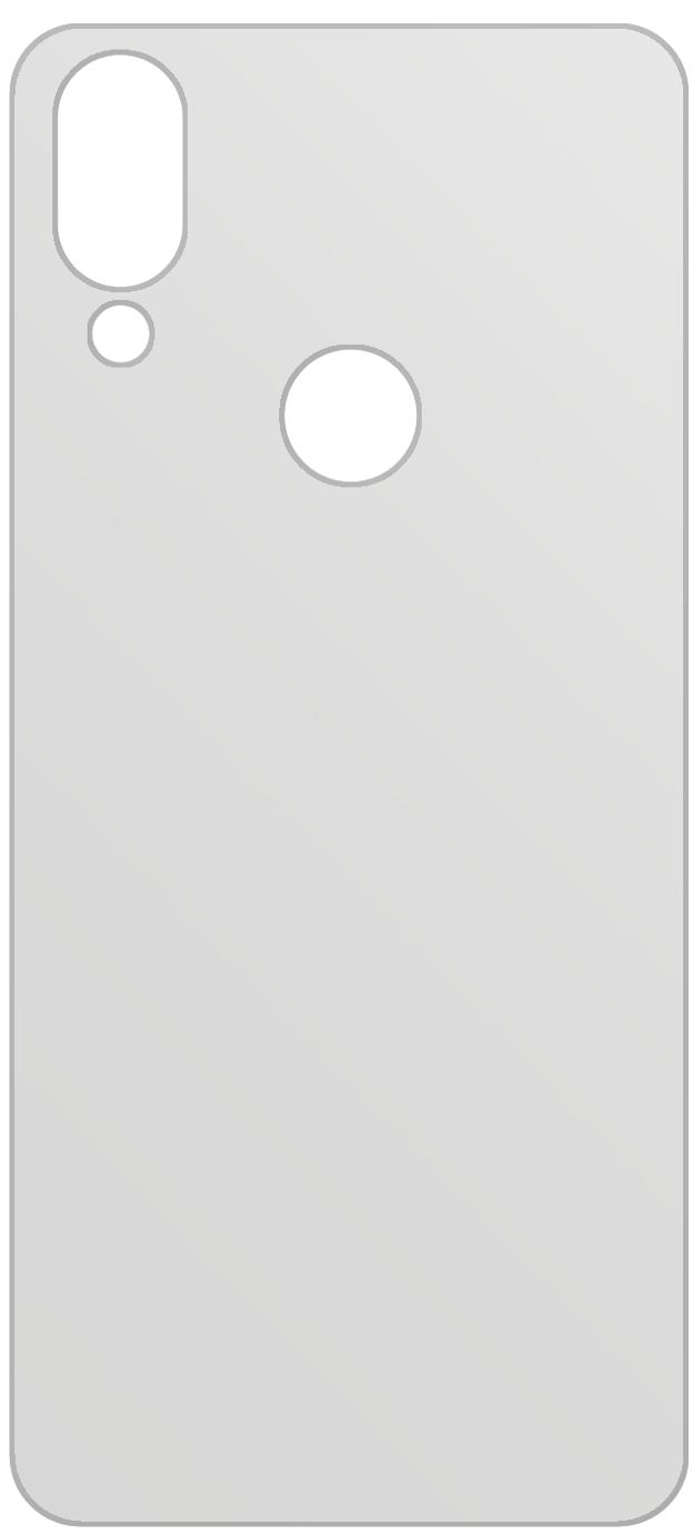 dipos Displayschutz für Umidigi A3S Rückseite, mattierte Oberfläche, geringe Dicke und perfekte Passform