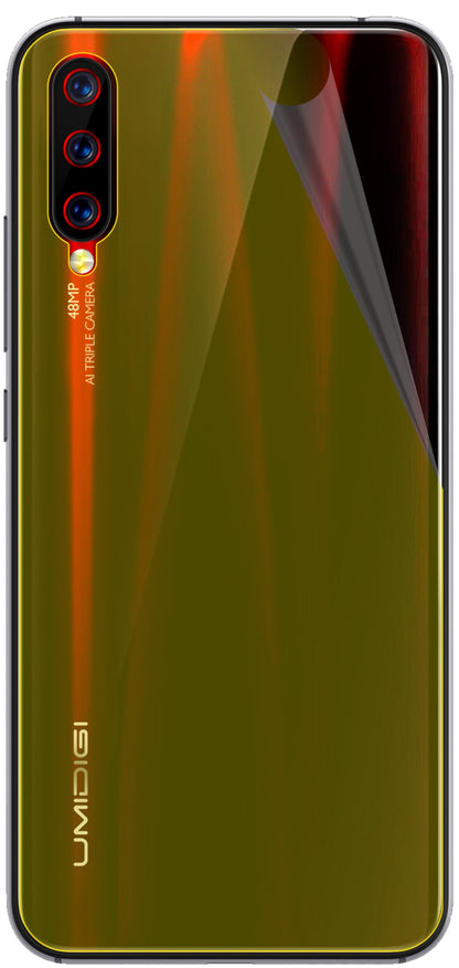 dipos Displayschutz für Ulefone X Rückseite, transparente Oberfläche, geringe Dicke und perfekte Passform