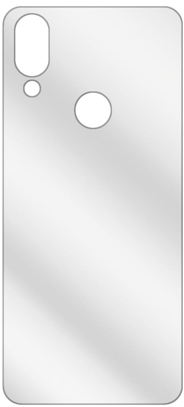 dipos Displayschutz für Umidigi A3S Rückseite, transparente Oberfläche, geringe Dicke und perfekte Passform