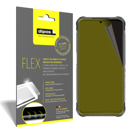 Klare Displayschutzfolie von dipos passend für Umidigi Bison, 100% Displayabdeckung und blasenfreie Montage