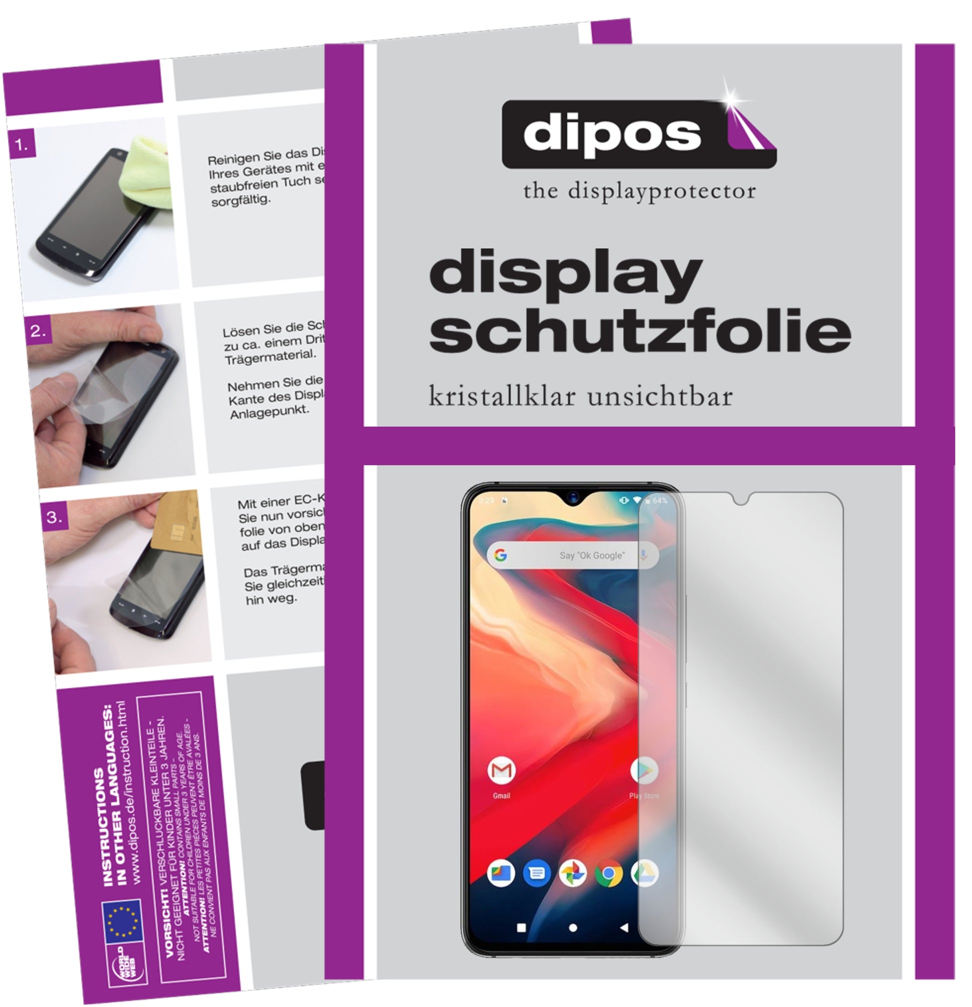 Kristallklare, dünne Schutzfolie: Kratzfest & passgenau für Umidigi-S3 Pro