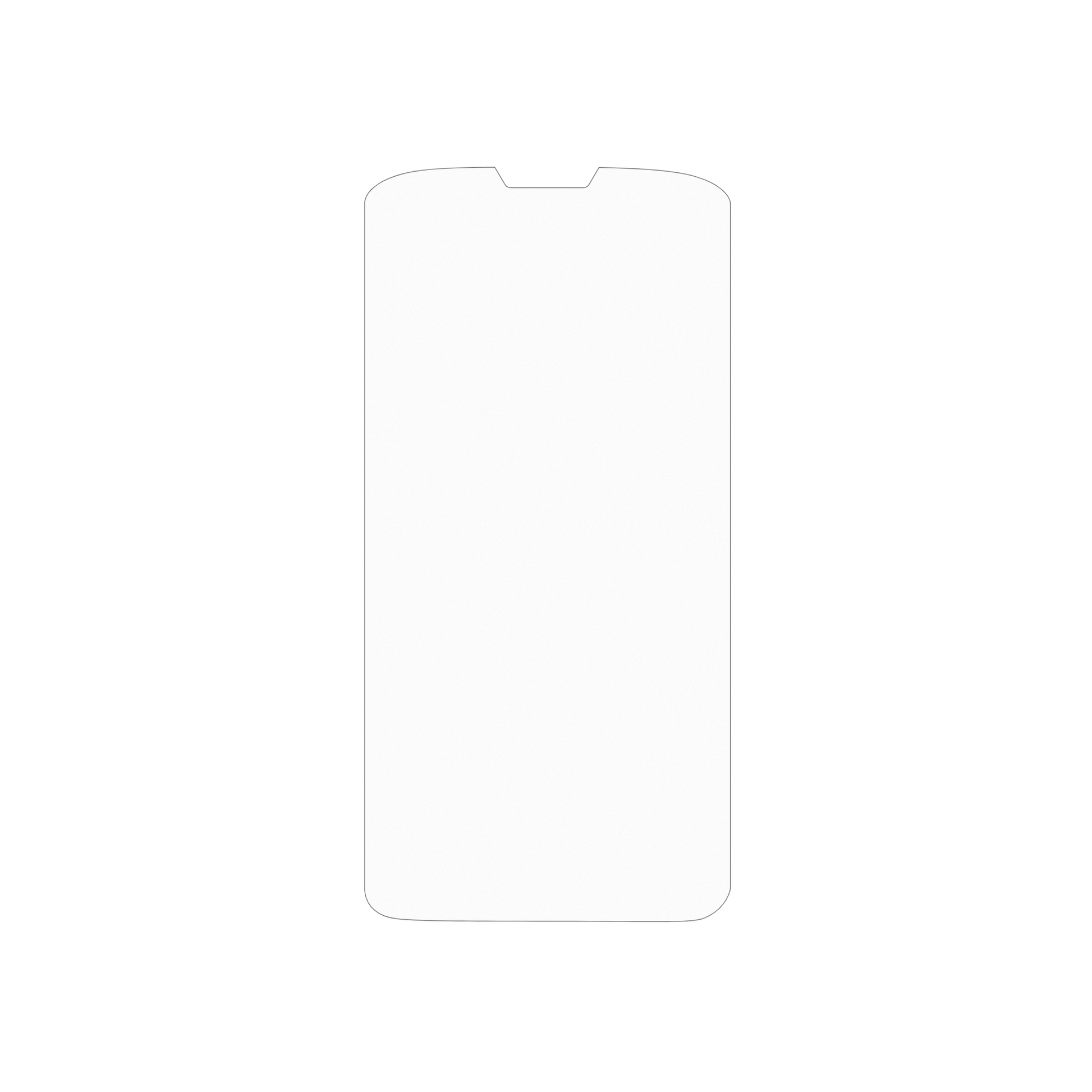 dipos Displayschutz für Unitech EA630, mattierte Oberfläche, geringe Dicke und perfekte Passform