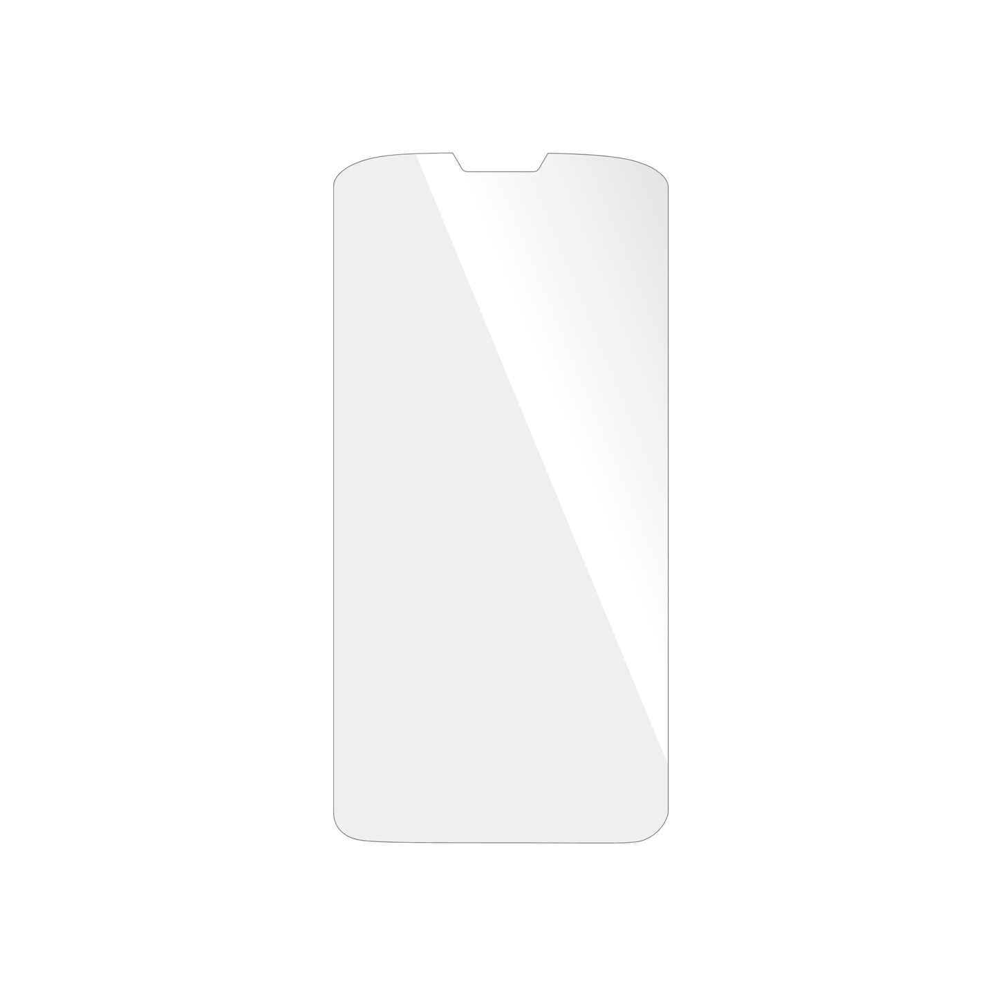 dipos Displayschutz für Unitech EA630, transparente Oberfläche, geringe Dicke und perfekte Passform