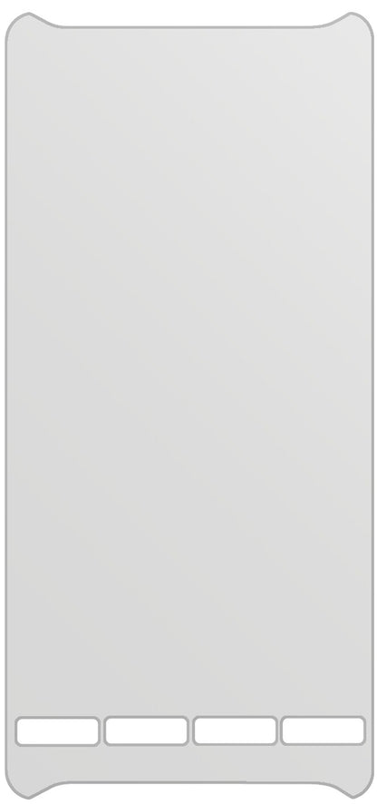 dipos Displayschutz für Unitech PA700, mattierte Oberfläche, geringe Dicke und perfekte Passform