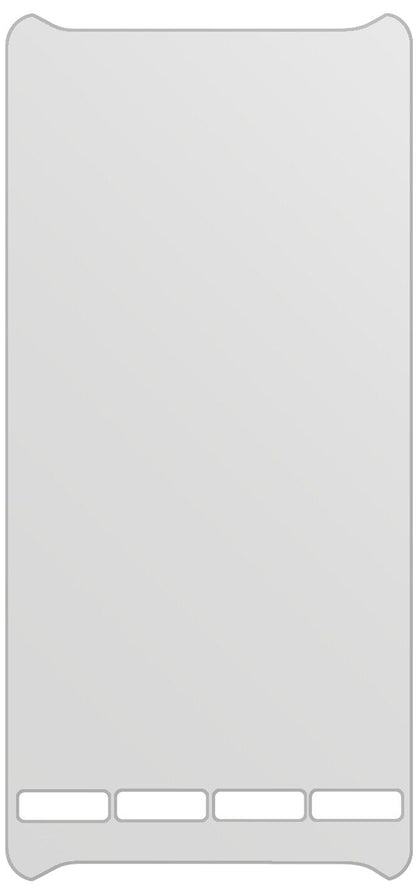 dipos Displayschutz für Unitech PA700, mattierte Oberfläche, geringe Dicke und perfekte Passform
