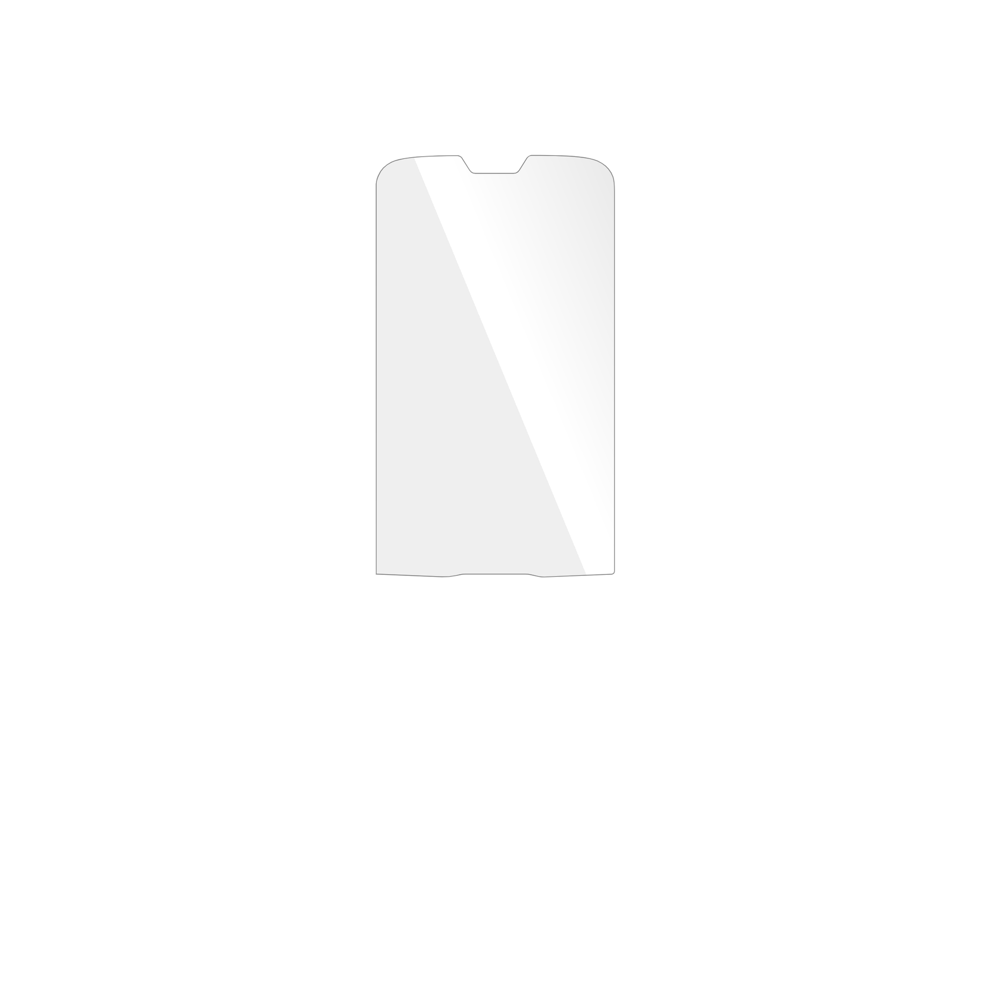 dipos Displayschutz für Unitech HT330, transparente Oberfläche, geringe Dicke und perfekte Passform