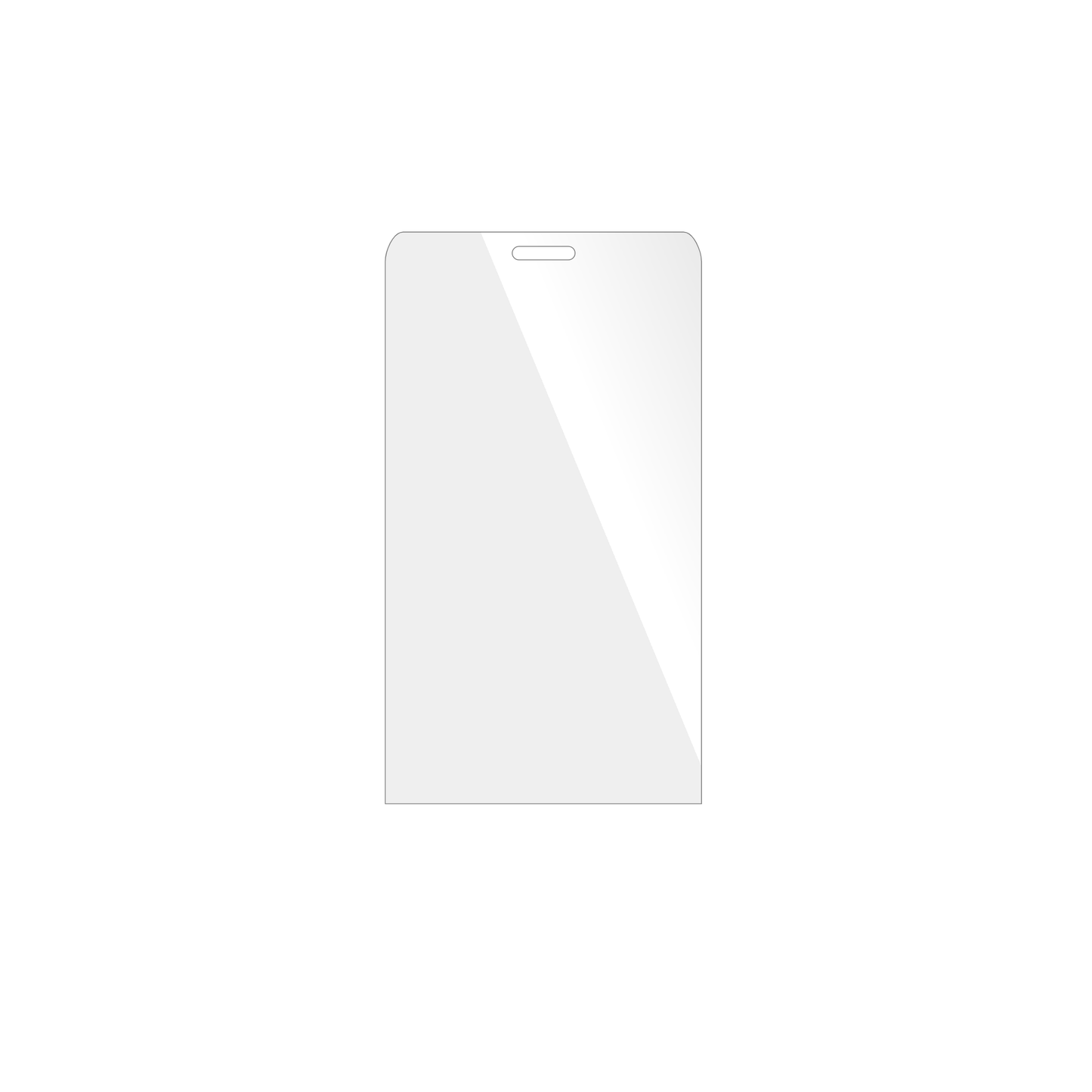 dipos Displayschutz für UNIWA F400, transparente Oberfläche, geringe Dicke und perfekte Passform