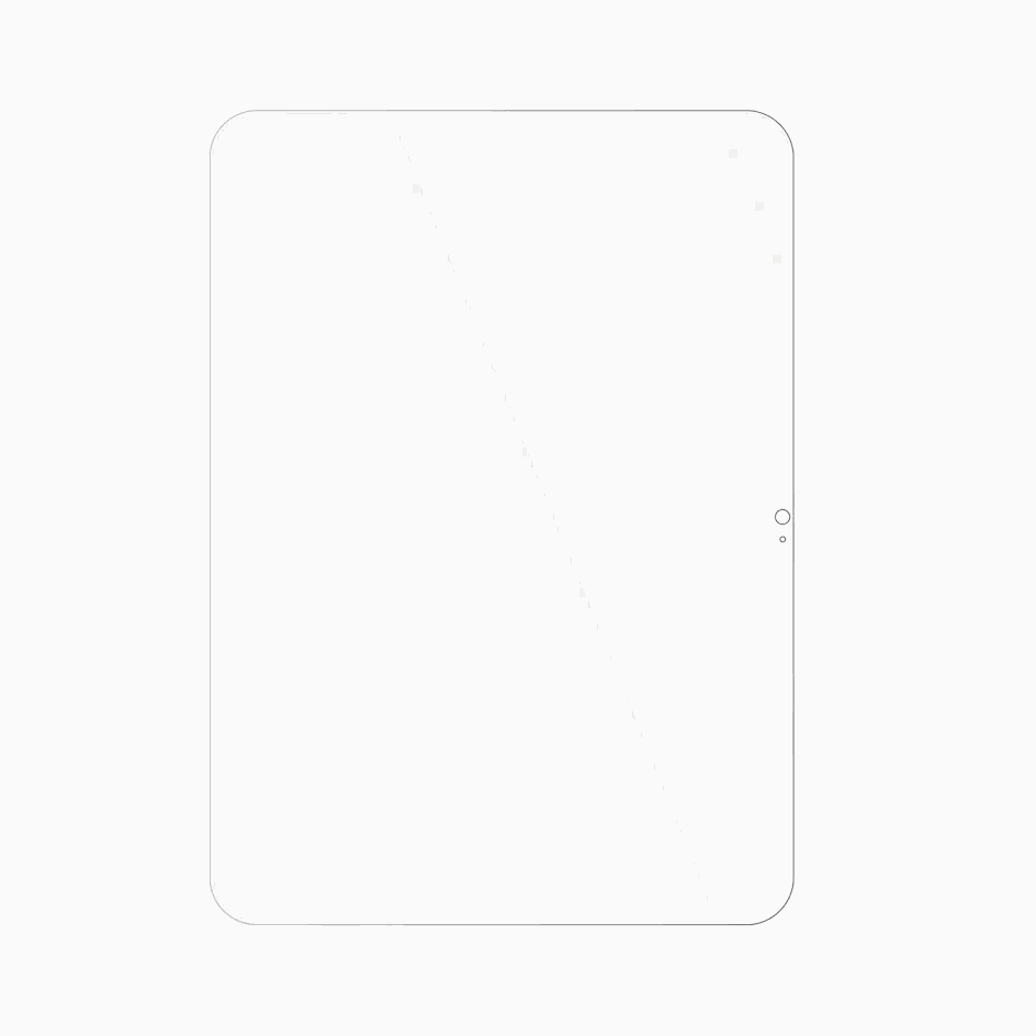 2x Schutzfolie klar für Apple iPad 11 Zoll A16 11. Gen 2025 Display-Schutzfolie