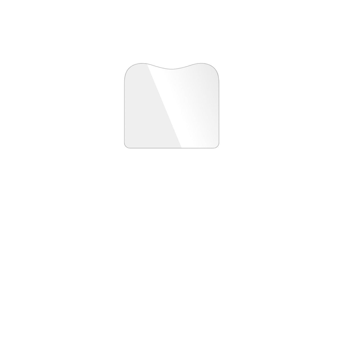 dipos Displayschutz für USHINING G181, transparente Oberfläche, geringe Dicke und perfekte Passform