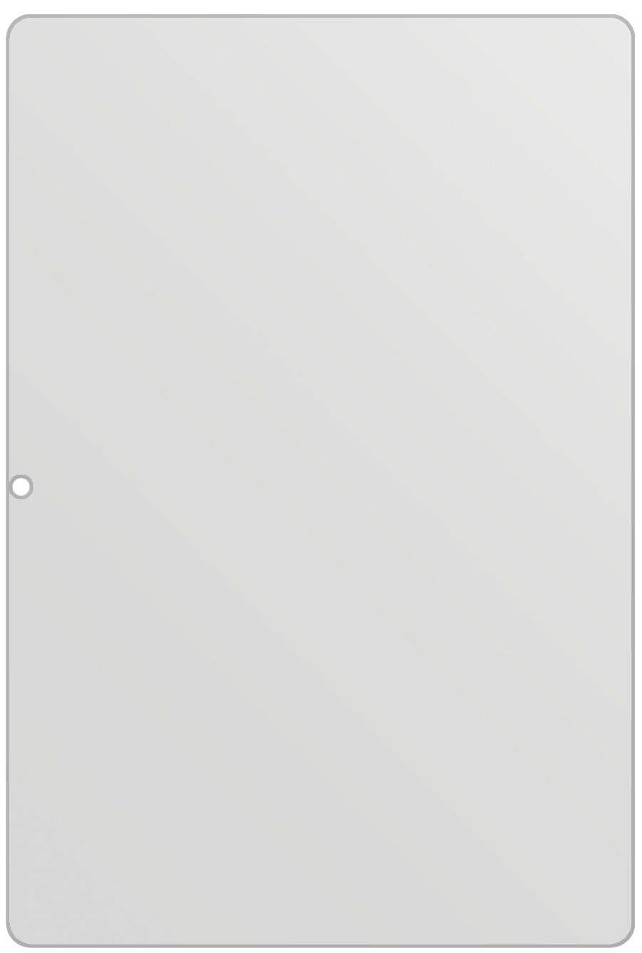dipos Displayschutz für Vankyo MatrixPad Z4 Pro 10.1 Zoll, mattierte Oberfläche, geringe Dicke und perfekte Passform